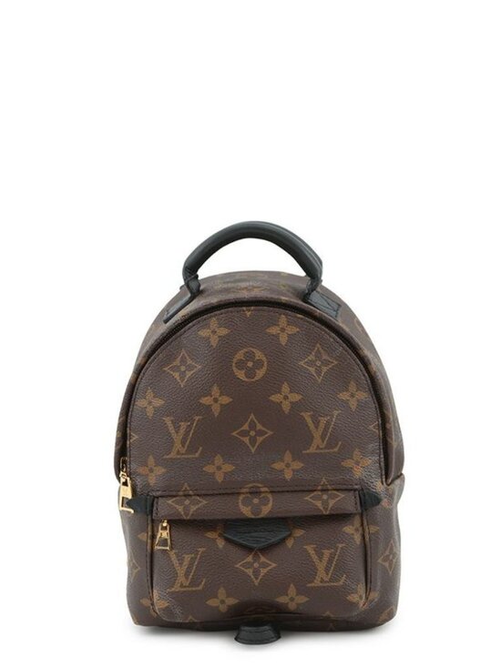 Louis Vuitton Backpack Monogram Palm Spring Mini Noir Black main image 9